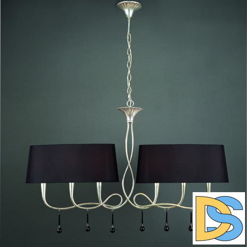 Подвесной светильник Mantra Paola Painted Silver 3531