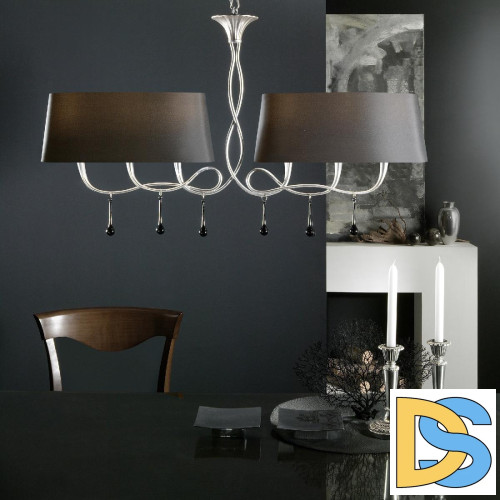 Подвесной светильник Mantra Paola Painted Silver 3531