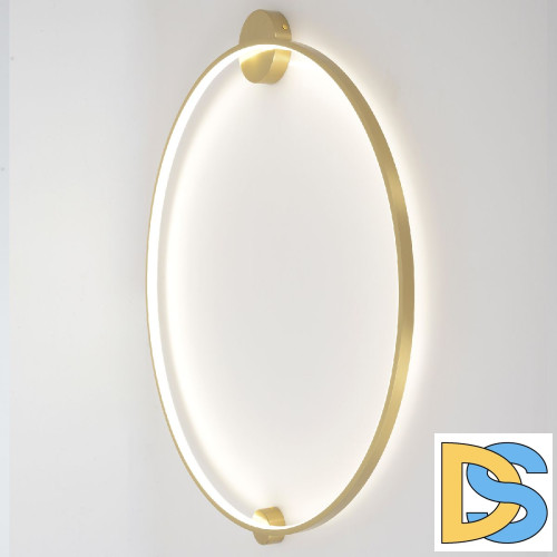 Настенный светильник Crystal Lux REAL AP35W LED BRASS