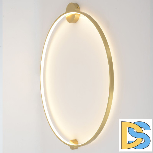 Настенный светильник Crystal Lux REAL AP35W LED BRASS