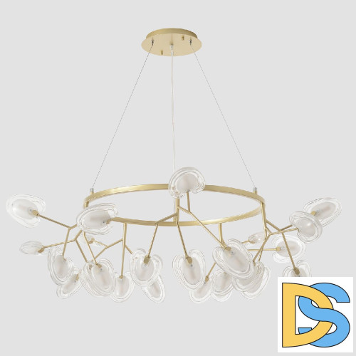 Подвесная люстра Crystal Lux SOLE SP25 GOLD