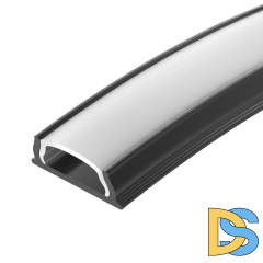 Алюминиевый профиль Arlight ARH-BENT-W11-2000 ANOD BLACK 039583