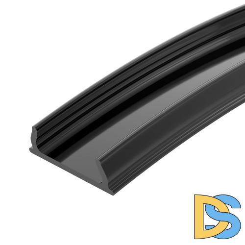 Алюминиевый профиль Arlight ARH-BENT-W11-2000 ANOD BLACK 039583