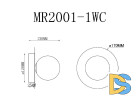 Настенный светильник MyFar July MR2001-1WC