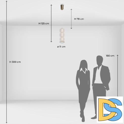 Подвесной светильник De Markt Мадлен 424017701