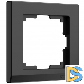 Рамка на 1 пост (черный) W0011808