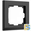 Рамка на 1 пост (черный) W0011808
