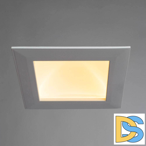 Встраиваемый светодиодный светильник Arte Lamp Riflessione A7412PL-1WH