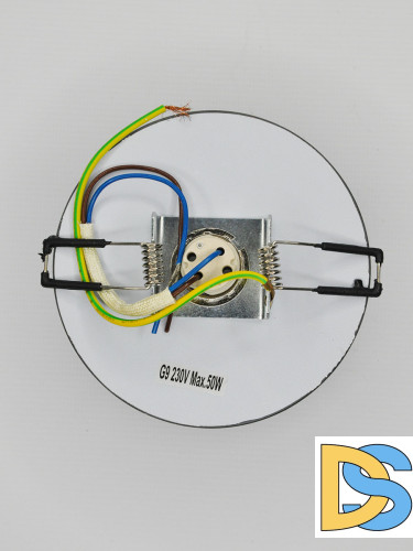 Встраиваемый светильник Elvan TCH-1250-G-9-Bk