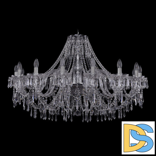 Подвесная люстра Bohemia Ivele Crystal 1403/16/400 Ni