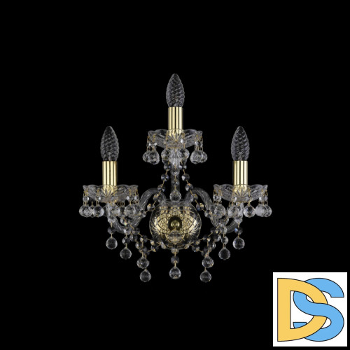 Бра Bohemia Ivele Crystal 1409B/2+1/141 G
