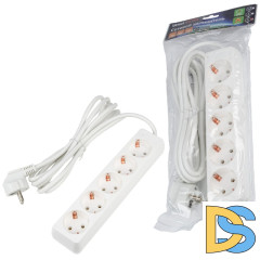 Удлинитель бытовой Uniel Ultra S-GCU5-3 WHITE UL-00010008