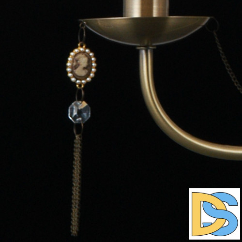 Подвесная люстра Illumico IL0023-3PSQ-24 AB CASTOR