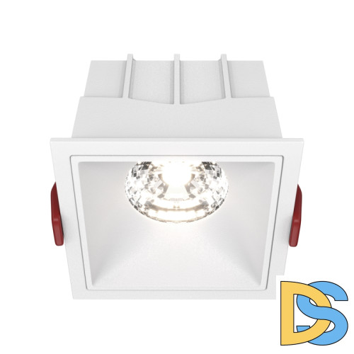 Встраиваемый светильник Maytoni Technical Alfa LED DL043-01-15W4K-SQ-W