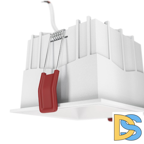 Встраиваемый светильник Maytoni Technical Alfa LED DL043-01-15W4K-SQ-W