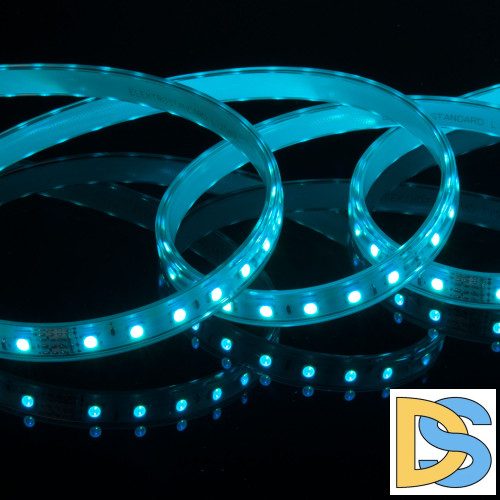 Светодиодная лента Elektrostandard 220V 11W 60Led 5050 IP65 мульти, 50 м 4690389170942