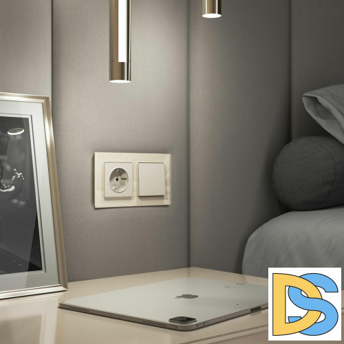 Выключатель одноклавишный Werkel 4690389184543 W1110062