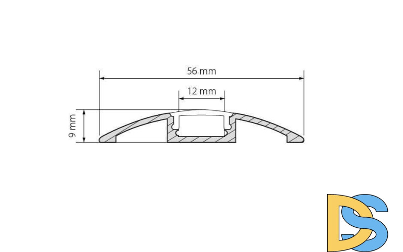 Профиль Arlight ARH-FLAT-2000 ANOD 016149