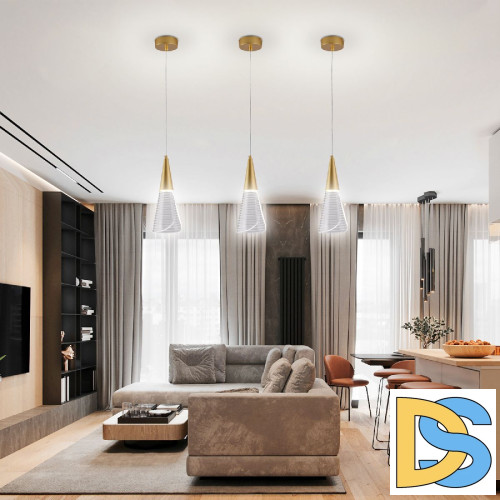 Подвесной светильник Natali Kovaltseva Triangle LED LAMPS 81117/1C