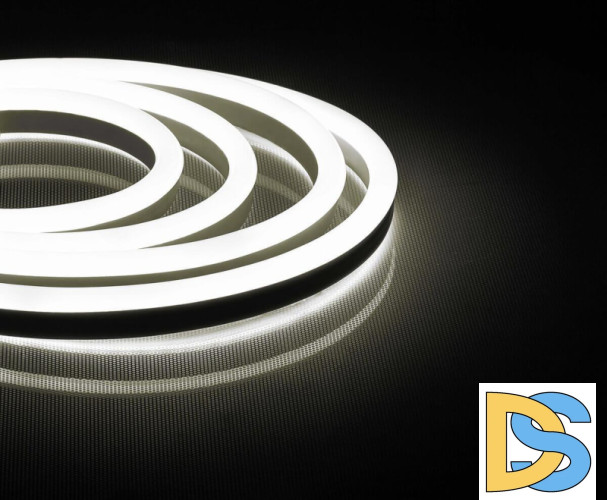 Светодиодная неоновая влагозащищенная лента Feron 12W/m 144LED/m 2835SMD теплый белый 50M LS721 32711
