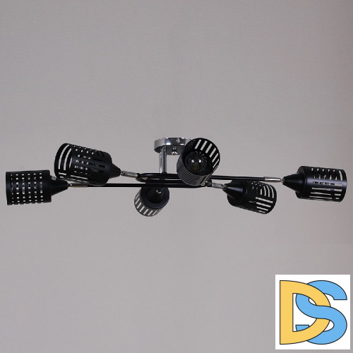 Потолочная люстра Reluce 70052-3.3-06 CR+BK