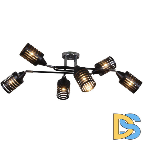 Потолочная люстра Reluce 70052-3.3-06 CR+BK