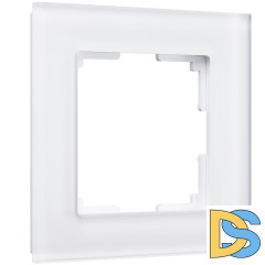 Рамка на 1 пост Werkel Favorit (белый матовый,стекло) W0011105