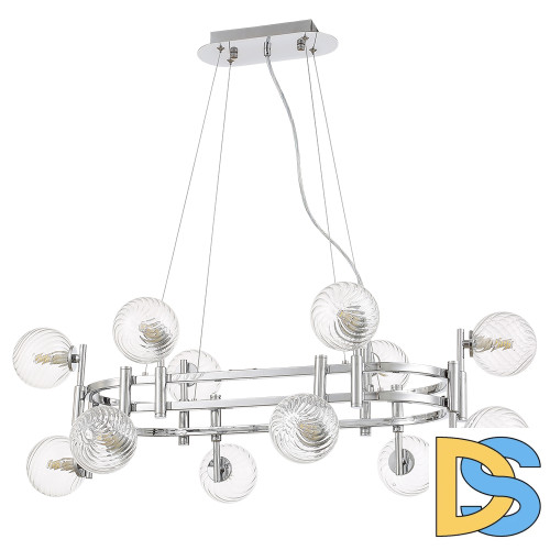 Подвесная люстра Crystal Lux LUXURY SP12L CHROME