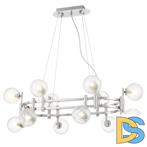 Подвесная люстра Crystal Lux LUXURY SP12L CHROME