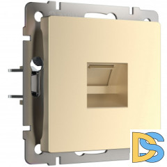 Розетка Ethernet RJ-45 (шампань) W1181011