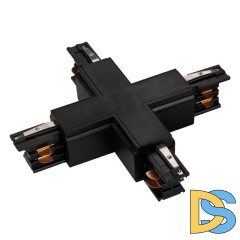 Коннектор Х-образный Arlight LGD-4TR black 026143