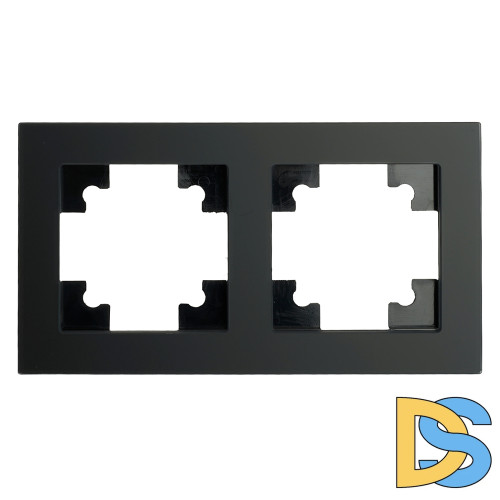 Рамка двухместная Stekker GFR00-7002-05М Катрин 49601