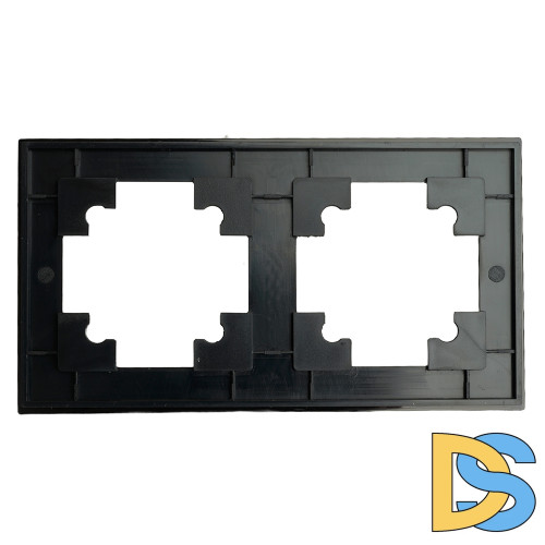 Рамка двухместная Stekker GFR00-7002-05М Катрин 49601