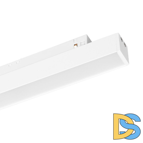 Трековый магнитный светильник Arlight MAG-ORIENT-FLAT-L350-12W Warm3000 (WH, 80 deg, 48V) 049589