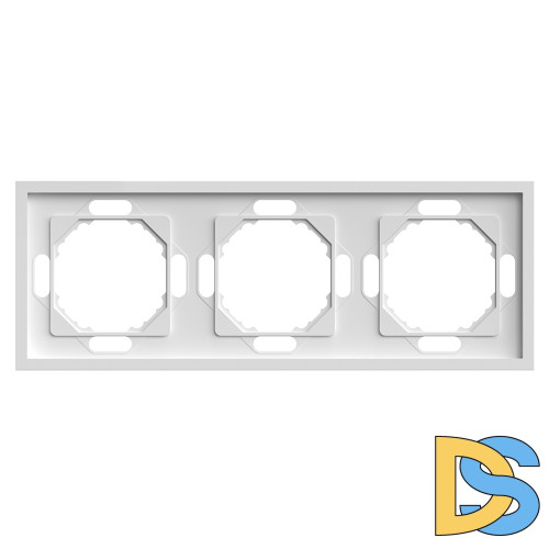 Рамка на 3 поста Stekker PFR00-5003-01 Эмили 49886