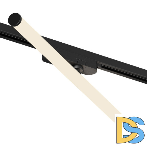 Трековый однофазный светильник Denkirs Strom DK6638-BK