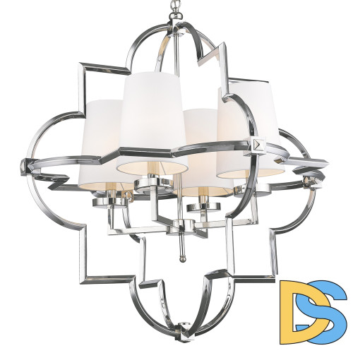 Подвесная люстра Delight Collection Mandeville KM0728P-4L nickel