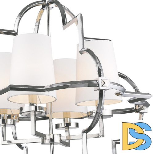 Подвесная люстра Delight Collection Mandeville KM0728P-4L nickel