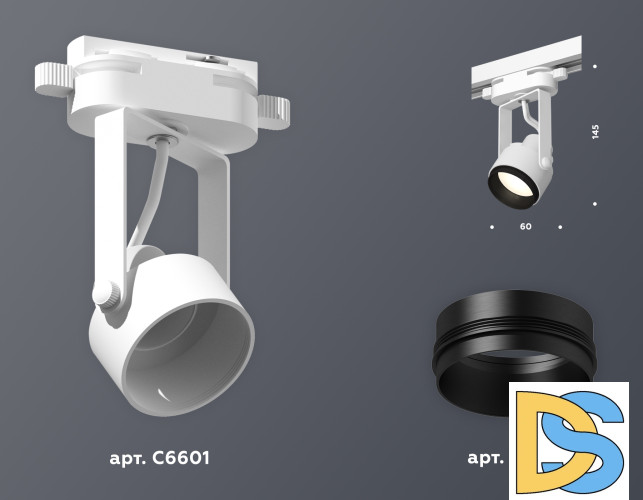 Трековый однофазный светильник Ambrella Light Track System XT6601020 (C6601, N6121)