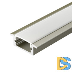 Профиль Arlight LINE-2308-F-2000 ANOD OLIVE GREY 038440