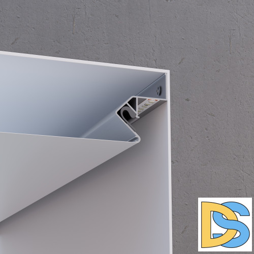 Алюминиевый профиль для натяжного потолка Apeyron 08-62