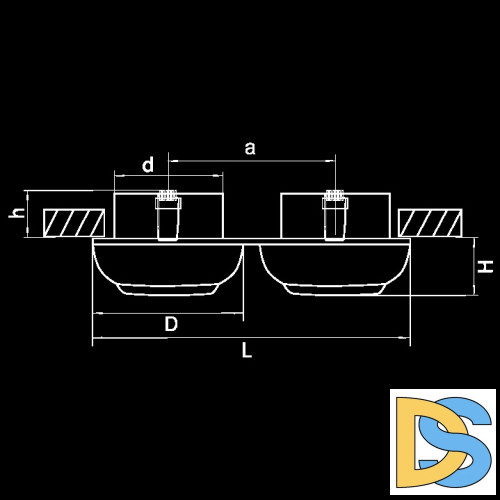 Встраиваемый светильник Lightstar Ocula 011834