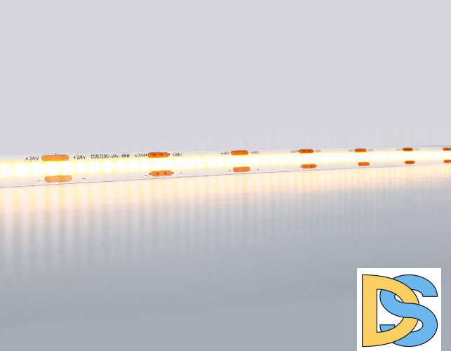 Светодиодная лента Ambrella Light Illumination 24В COB 10Вт/м 3000K 5м IP20 GS4651