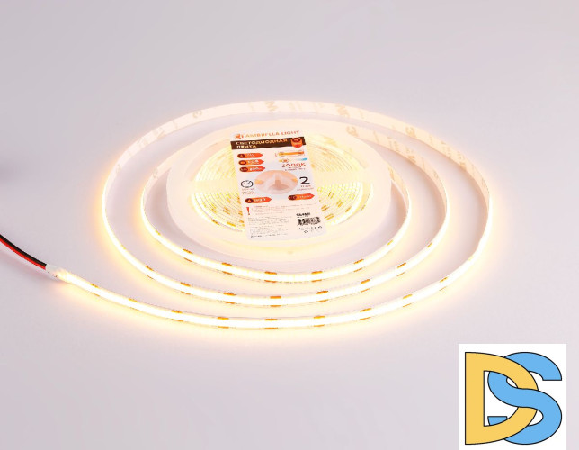 Светодиодная лента Ambrella Light Illumination 24В COB 10Вт/м 3000K 5м IP20 GS4651