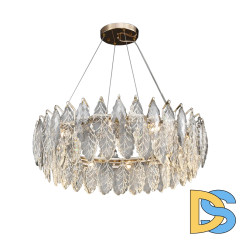 Подвесная люстра Delight Collection D8011P/R-800 gold/smoky