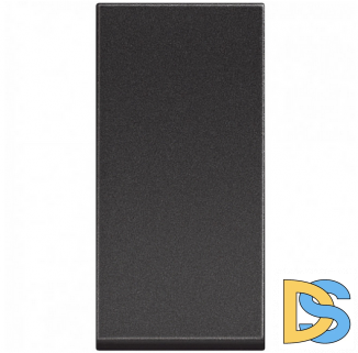 Выключатель перекрестный 10А черный 1модуль Btichino Classia