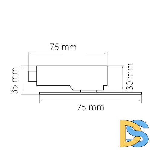 Адаптер для шинопровода Lightstar Asta 592061