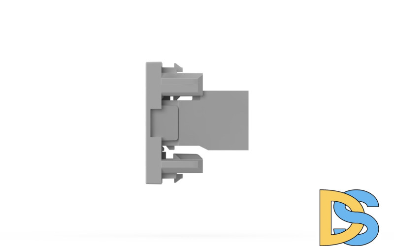 Розетка компьютерная двухместная (Cat 6) ELBI Moda Vox 611-040232-248