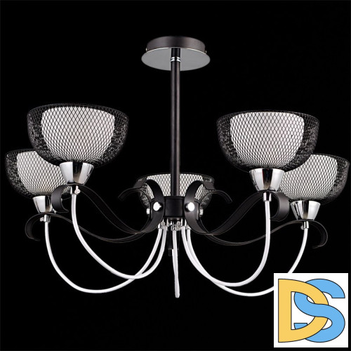 Люстра на штанге Illumico IL8724-5CSQ-79 CR BK