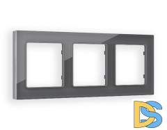 Рамка трехместная Ambrella Volt Platos AF330653